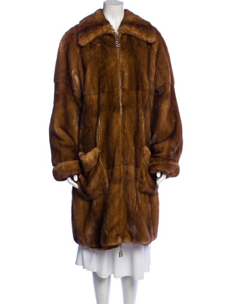 fendi fur coat price|Fendi fur trimmed coats.